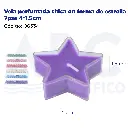 Vela perfumada chica en forma de estrella 7pzs 4*1.5cm