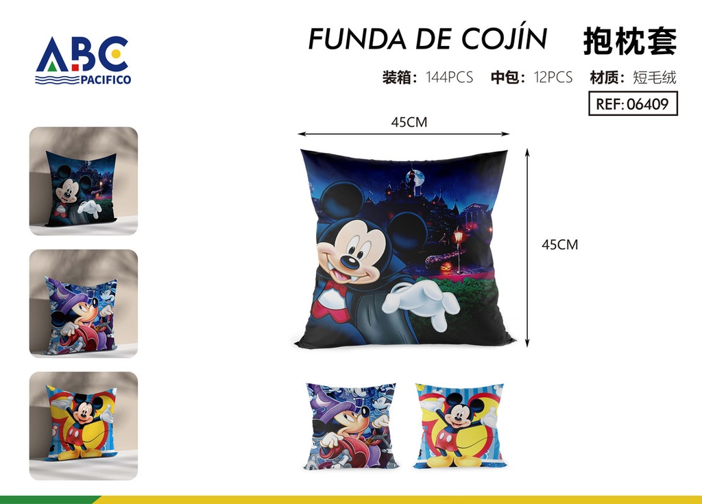 Funda para almohada decorativa Mickey