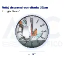 Reloj de pared con diseño 25cm
