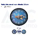 Reloj de pared con diseño 30cm