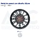 Reloj de pared con diseño 45cm