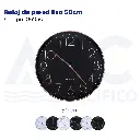 Reloj de pared liso 50cm