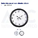 Reloj de pared con diseño 48cm