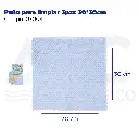 Paño para limpiar 3pzs 30*30cm