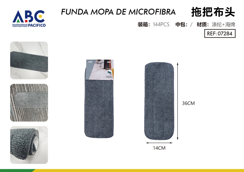 Funda de mop en microfibra 36*14cm