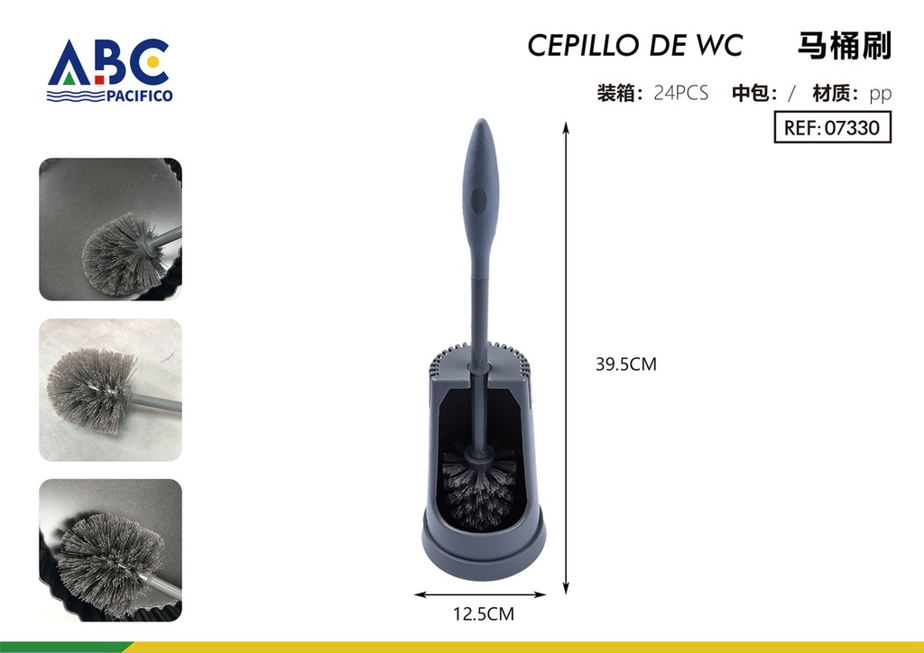 Escobillas con base para el baño 39.5*12.5cm