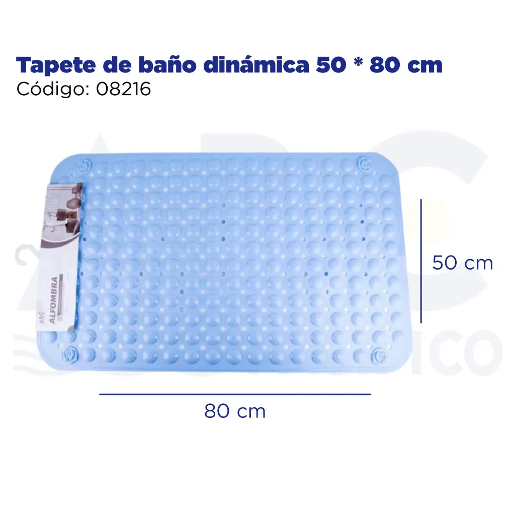 Tapete de baño dinámica 50 * 80 cm