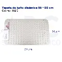 Tapete de baño dinámica 50 * 80 cm