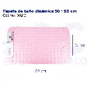 Tapete de baño dinámica 50 * 80 cm