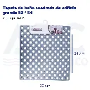 Tapete de baño cuadrada de orificio grande 52 * 54