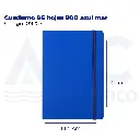 Cuaderno 96 hojas 80G azul mar