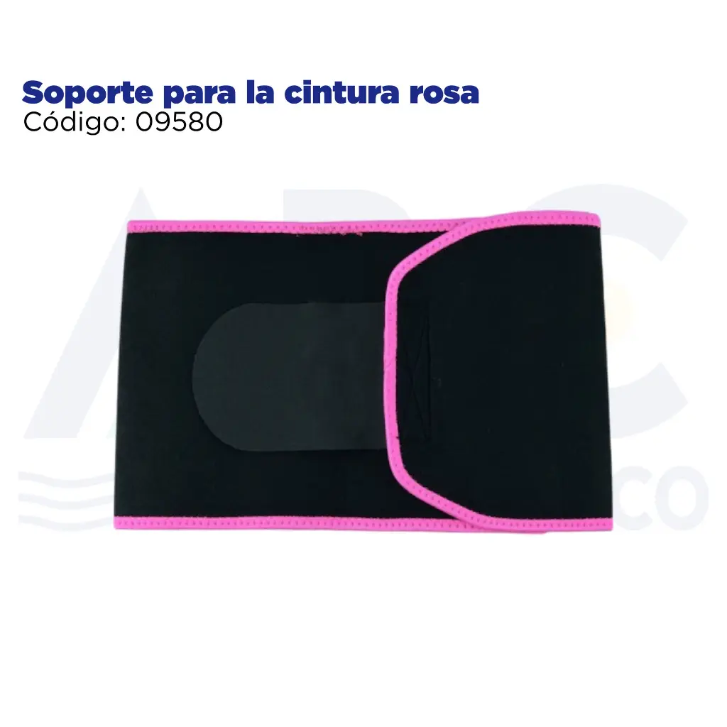Soporte para la cintura rosa