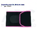 Soporte para la cintura rosa