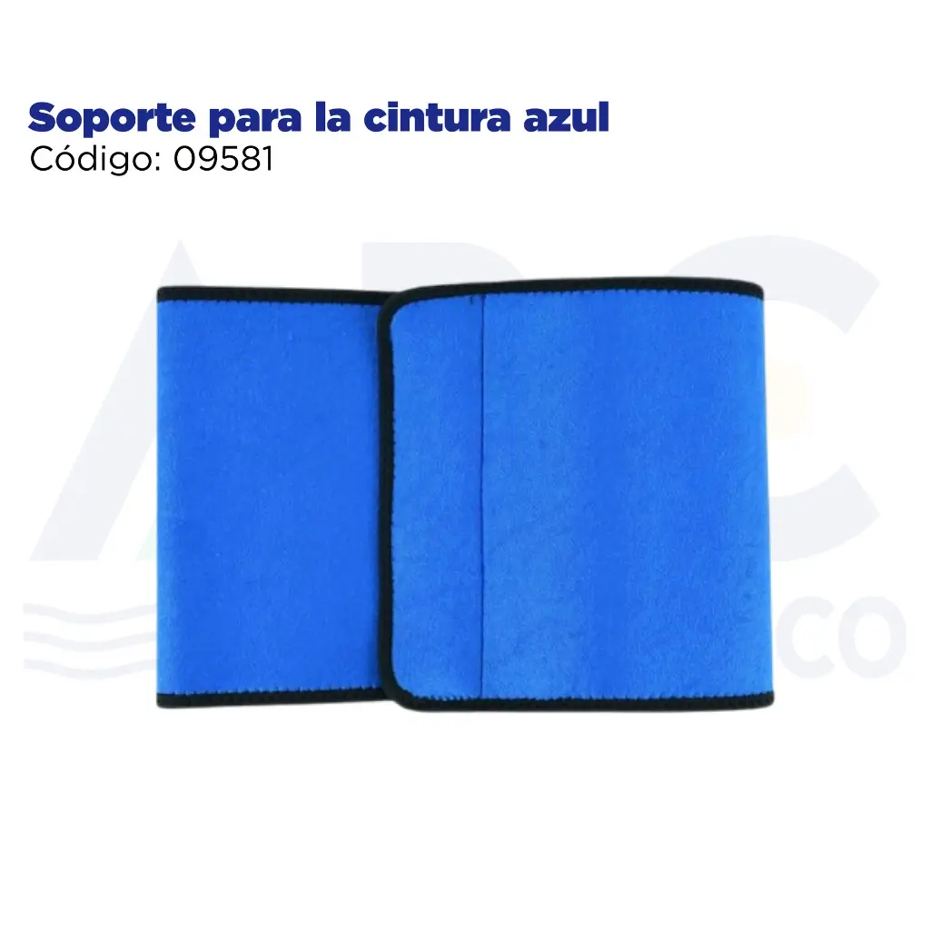 Soporte para la cintura azul