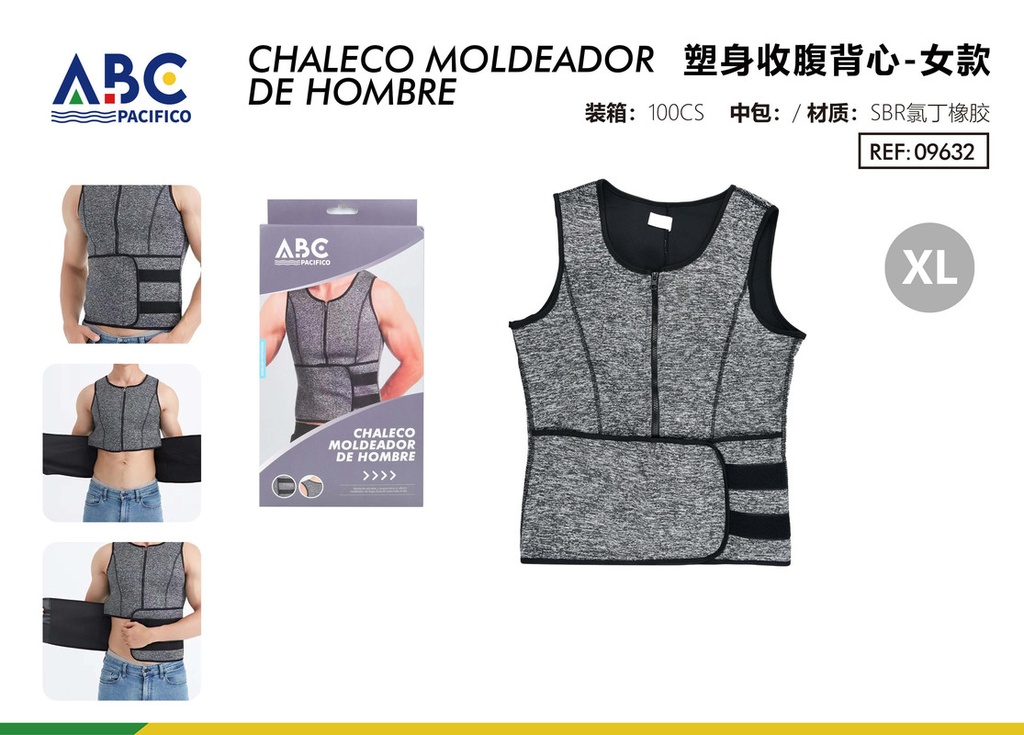 Chaleco de control abdominal Club-Women's Models talla XL