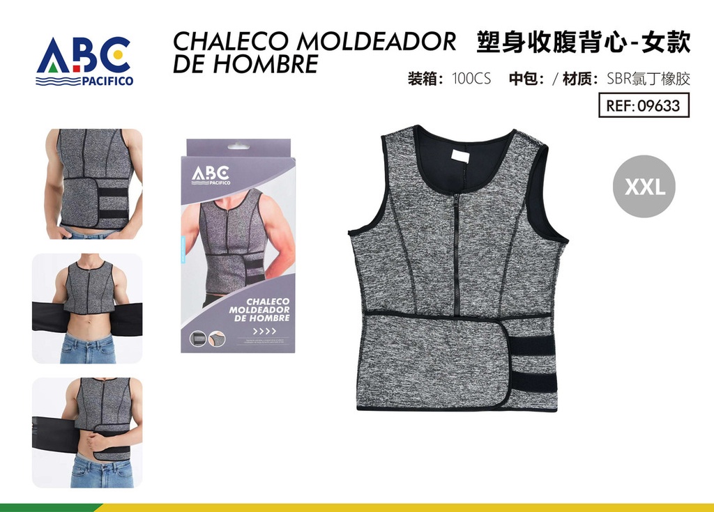 Chaleco de control abdominal Club-Women's Models talla XXL