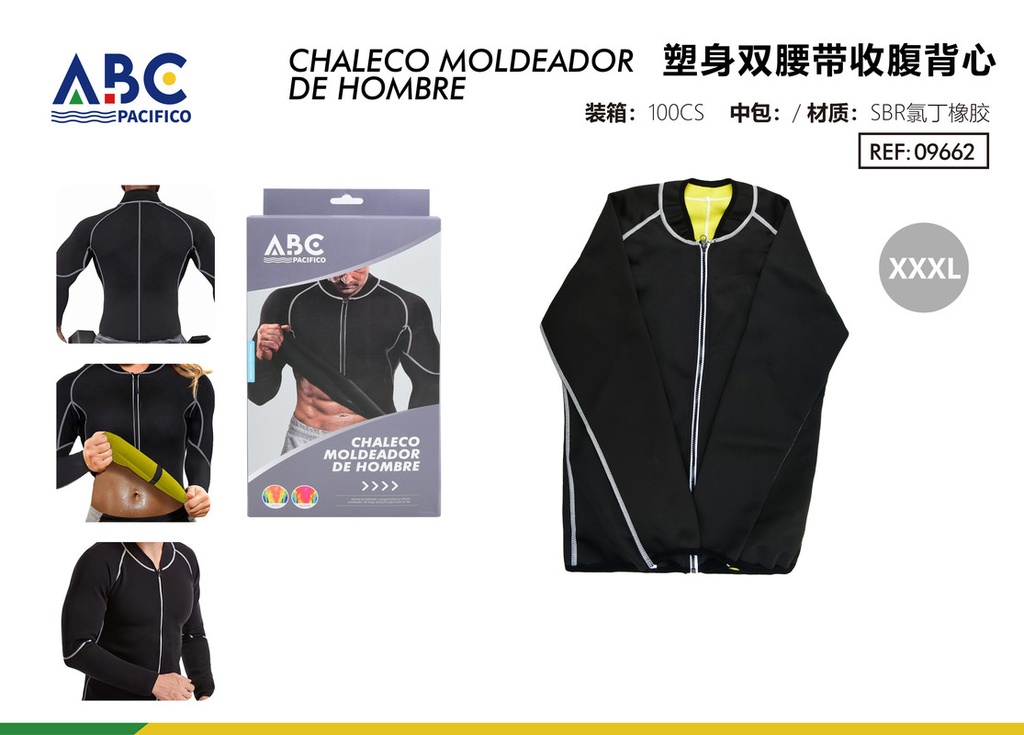 Sudadera de manga larga para fitness talla XXXL