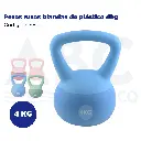 Pesas rusas blandas de plástico 4kg