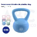 Pesas rusas blandas de plástico 6kg