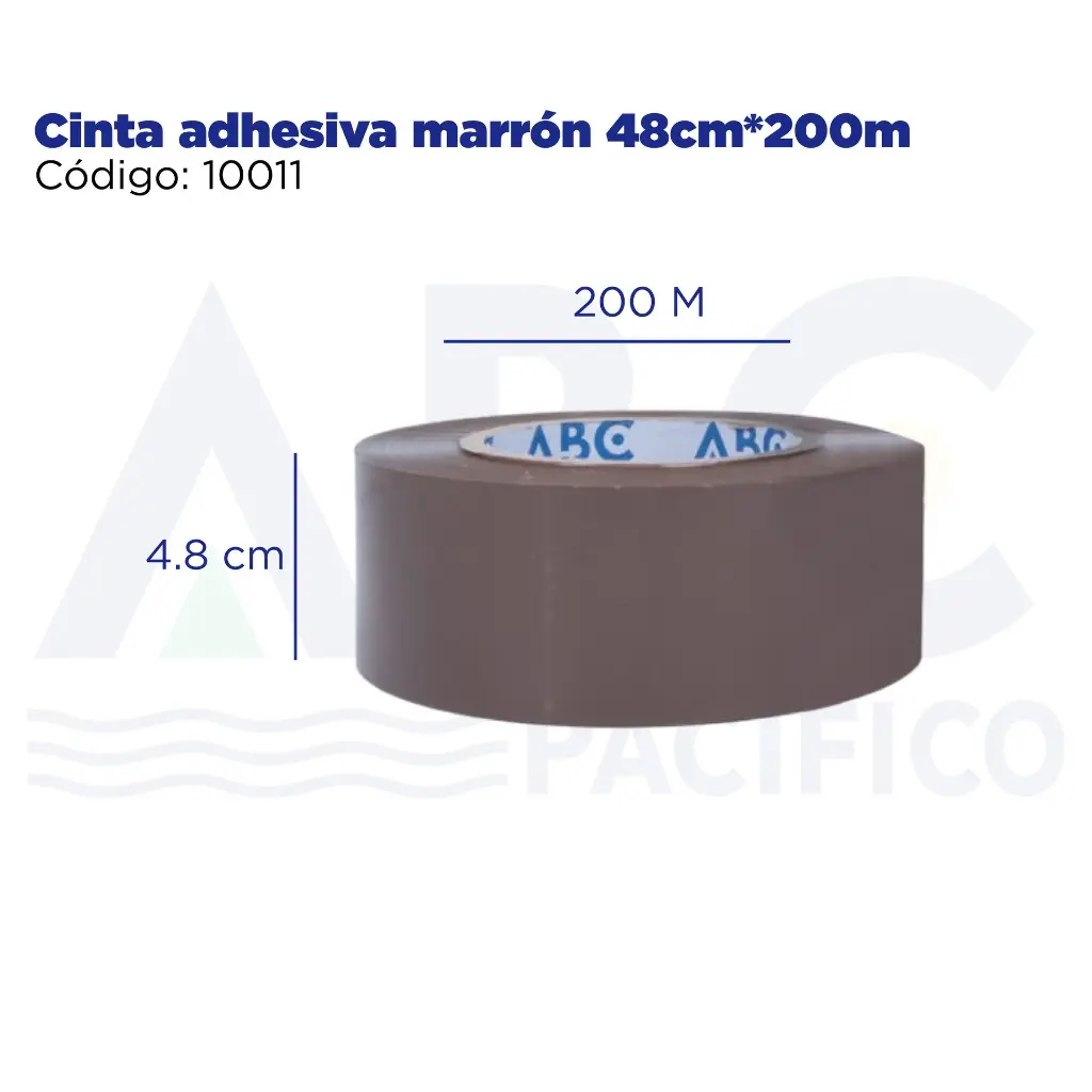 [10011] Cinta adhesiva marrón 48*200