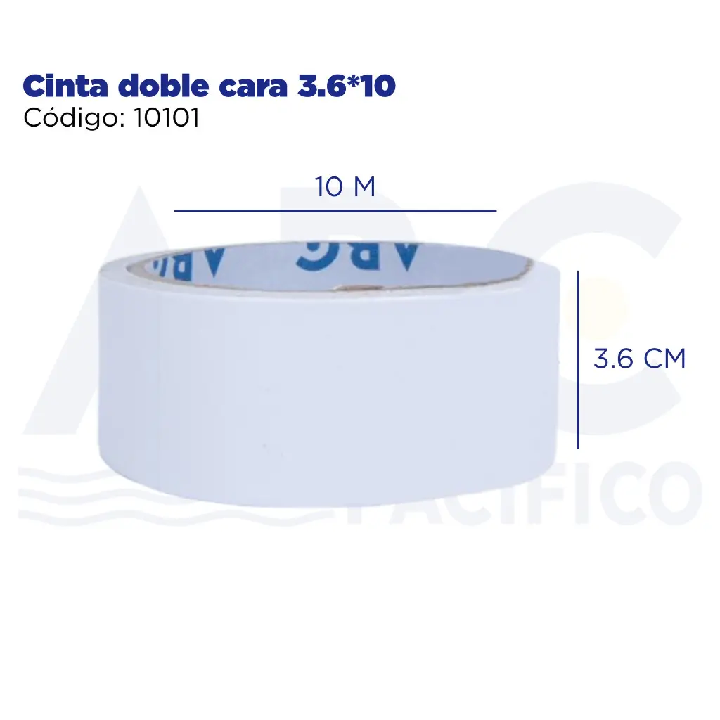 [10101] Cinta doble cara 3.6*10