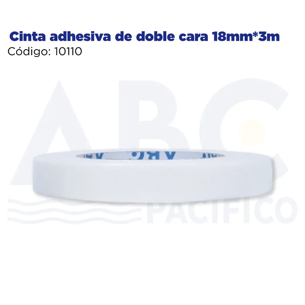 [10110] Cinta adhesiva de doble cara 18mm*3m