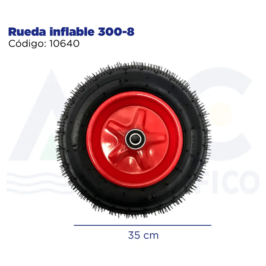 Rueda inflable 300-8