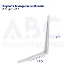 Soporte triangular ordinario