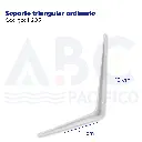 Soporte triangular ordinario