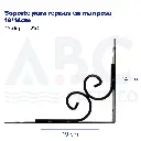 Soporte para repisas en mariposa 19*14cm