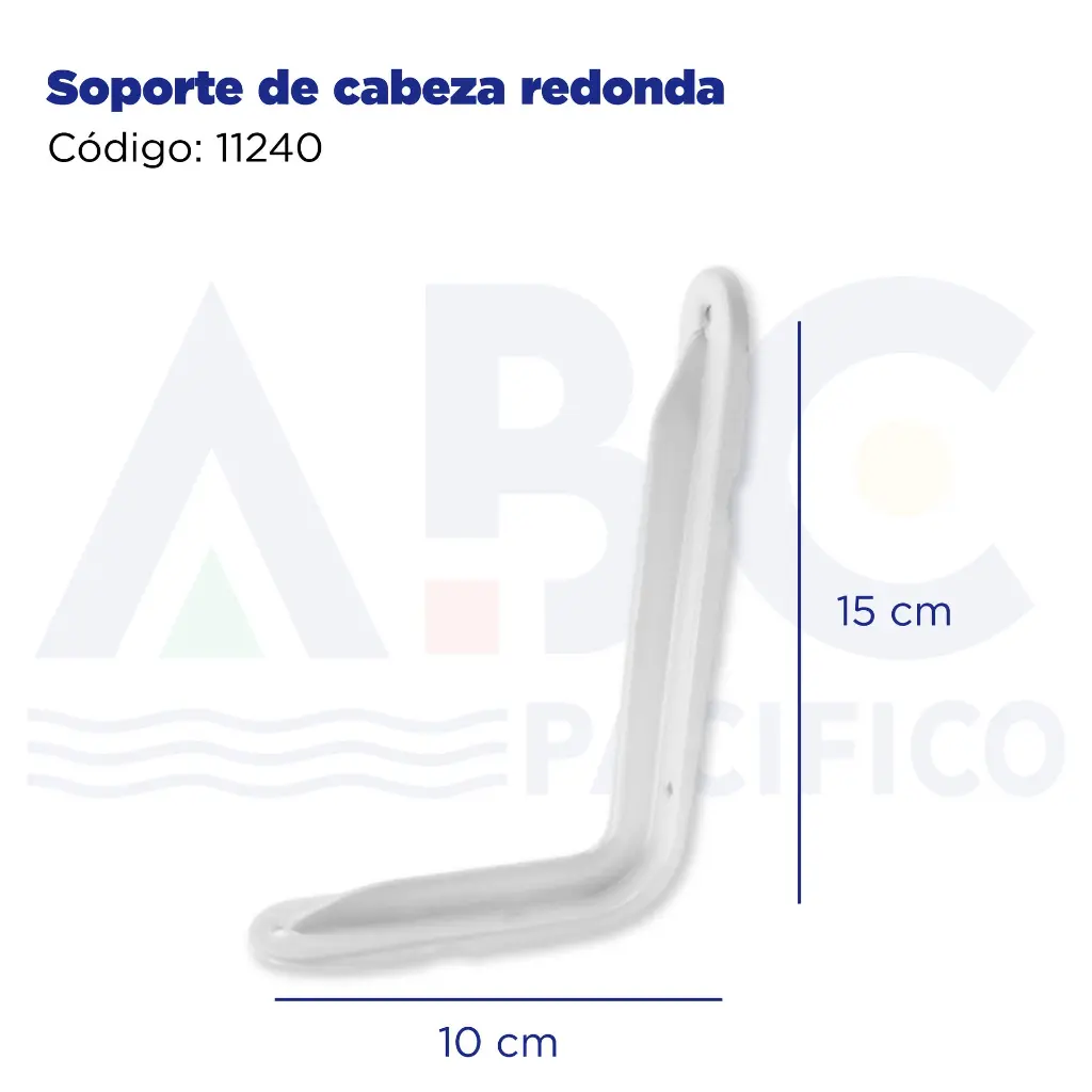 Soporte de cabeza redonda