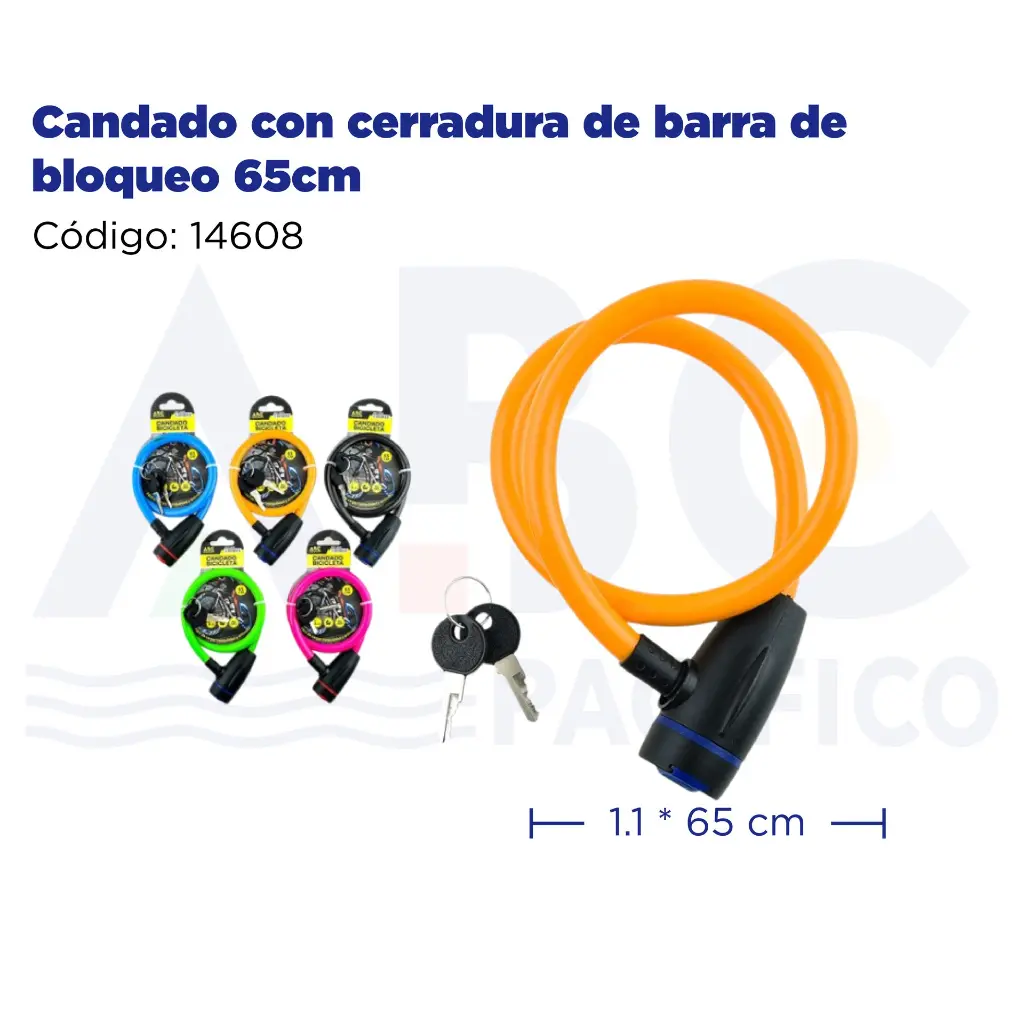 Candado con cerradura de barra de bloqueo 65cm