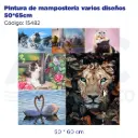 Pintura de mampostería varios diseños 50*65cm