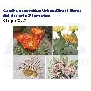 [15915] Cuadro decorativo Urban Street flores del desierto 7 tamaños
