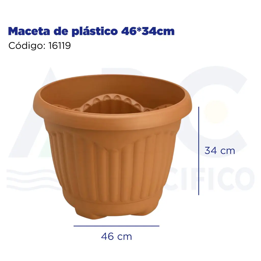 Maceta de plástico 46*34cm