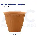 Maceta de plástico 30*24cm