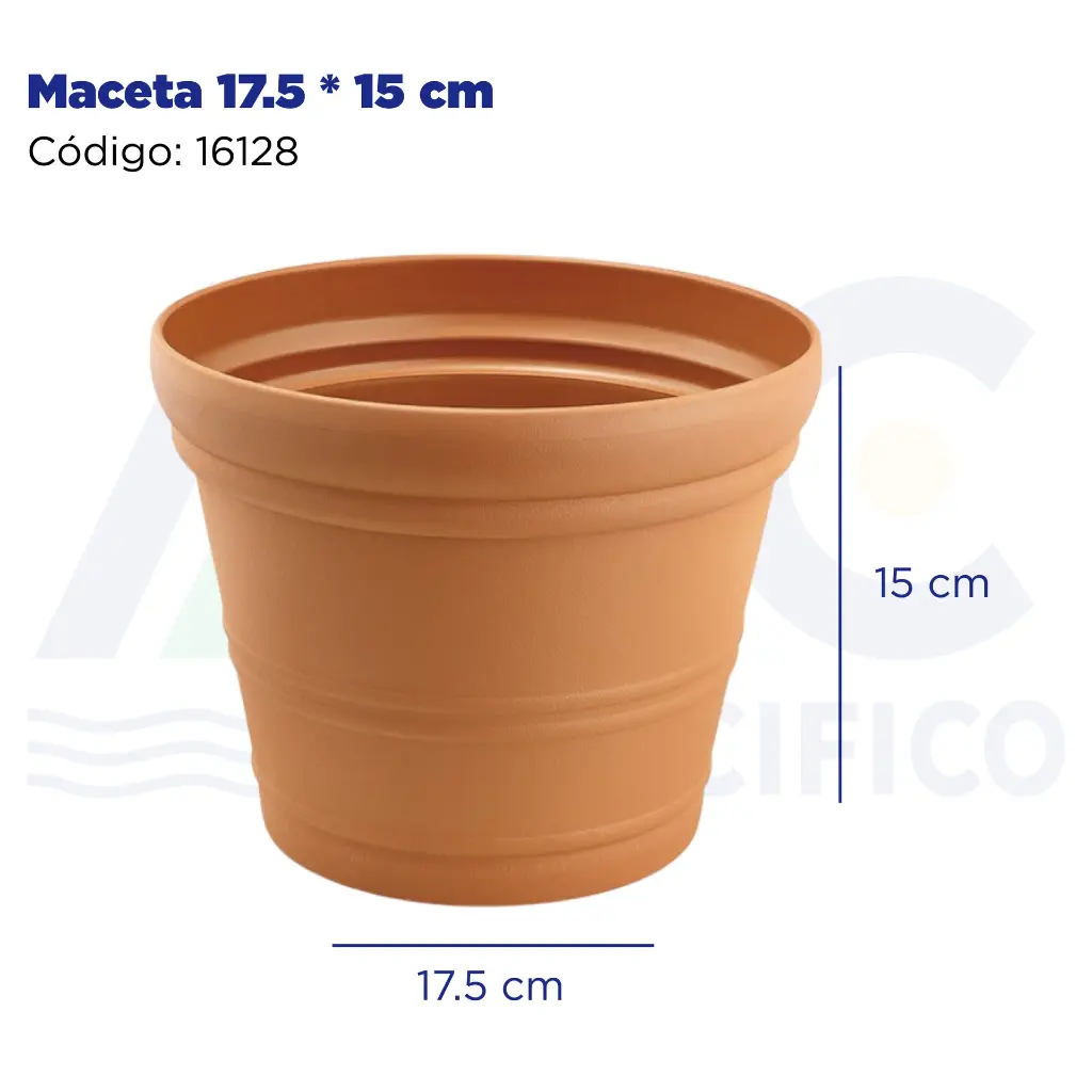 Maceta 17.5 * 15 cm