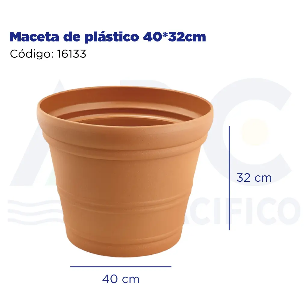 Maceta de plástico 40*32cm