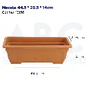 Maceta 44.5 * 20.5 * 14cm