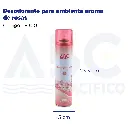 Desodorante para ambiente aroma de rosas