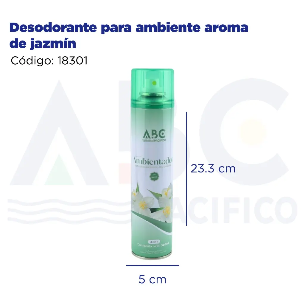 Desodorante para ambiente aroma de jazmín