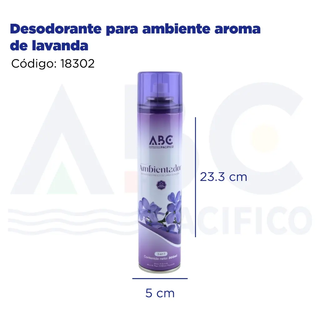 Desodorante para ambiente aroma de lavanda