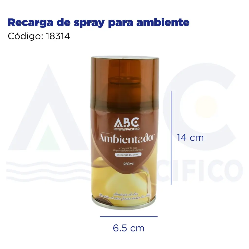 Recarga de spray para ambiente