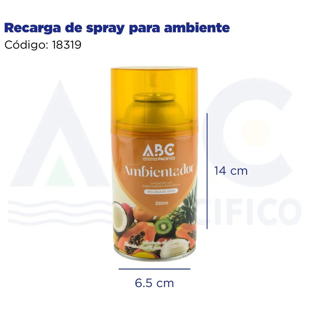 Recarga de spray para ambiente