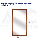 Espejo caoba para pared 30*40cm