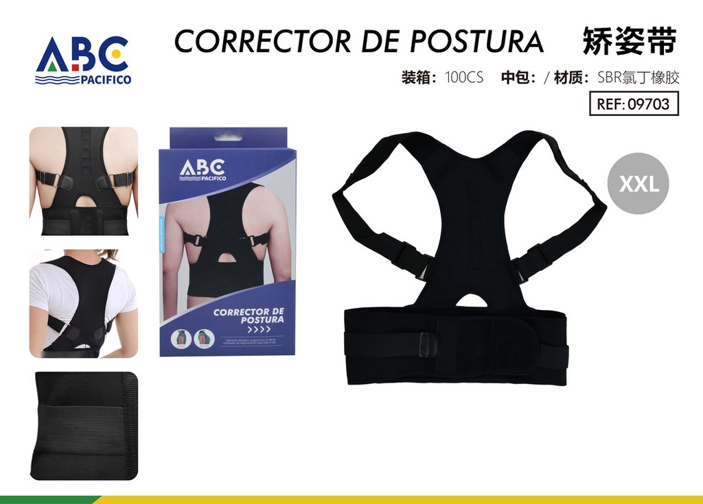 Corrector de postura XXL