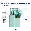 Juego de 19 piezas de silicona para cocina