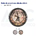 Reloj de pared con diseño 34cm