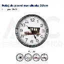 Reloj de pared con diseño 34cm