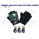 Guantes deportivos para bicicleta, unitalla